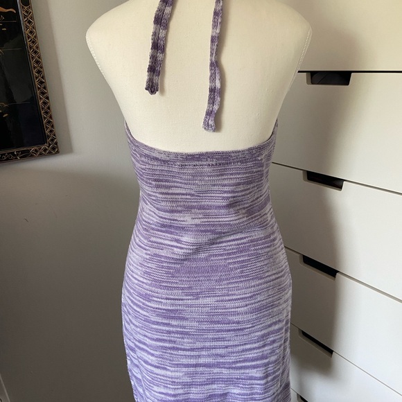 Knit Halterneck Dress - Picture 2 of 7